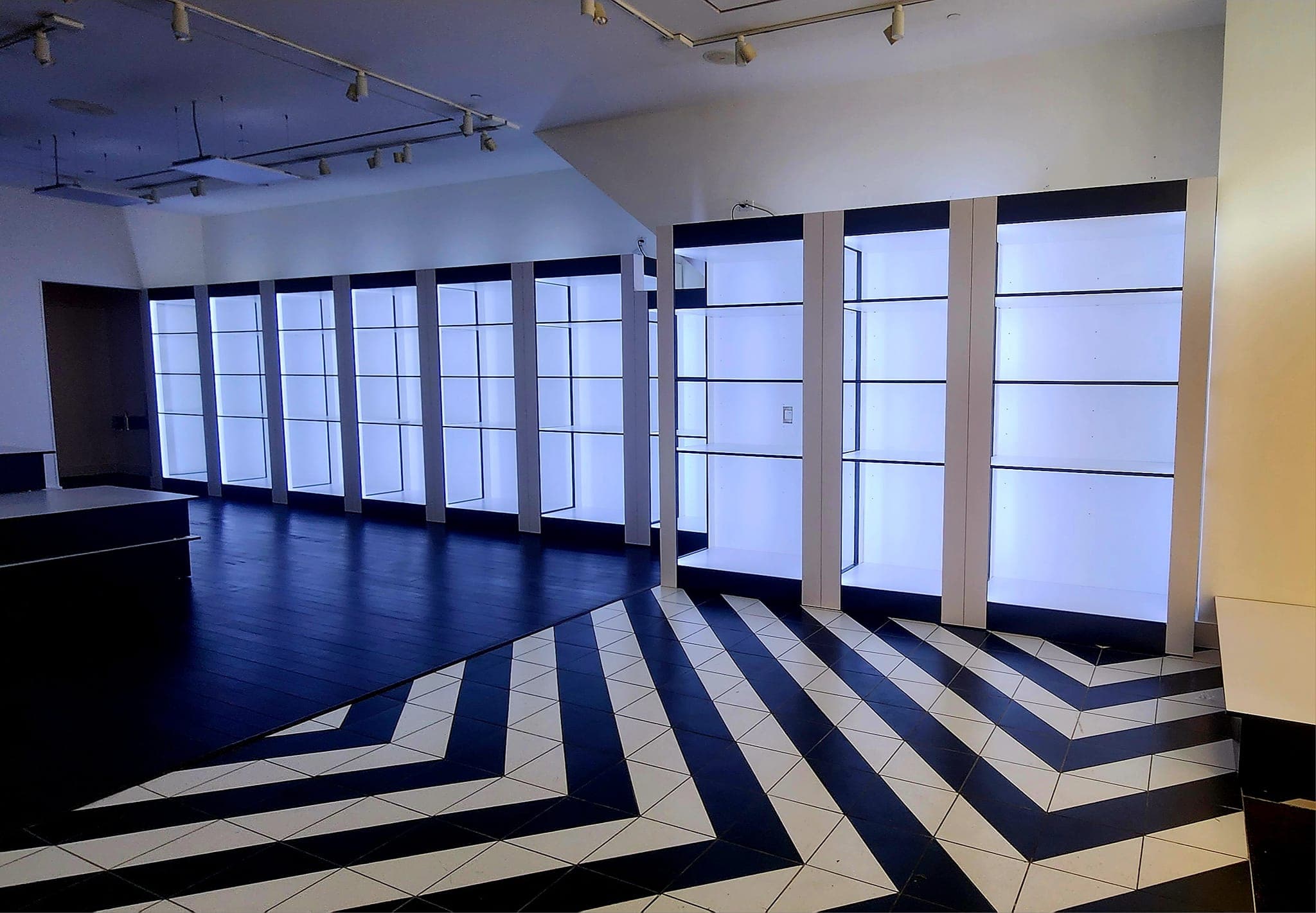 Luxury Retail Display Cases - Premium Jewelry Showcase with Custom Lighting